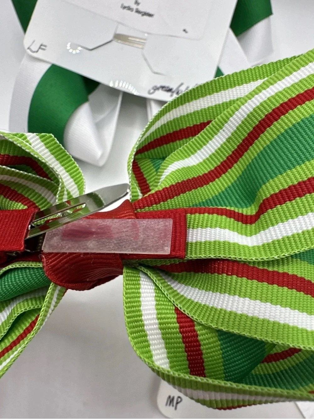 Handmade Toddler Little Girl Hair Bows Multicolor Clip On Holiday Non Slip Girly